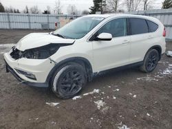 Salvage cars for sale at Bowmanville, ON auction: 2015 Honda CR-V EX