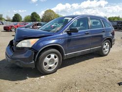 Salvage cars for sale at Mocksville, NC auction: 2007 Honda CR-V LX