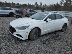 Salvage cars for sale from Copart Windham, ME: 2020 Hyundai Sonata Limited