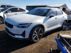 Salvage cars for sale at Brighton, CO auction: 2022 Polestar 2