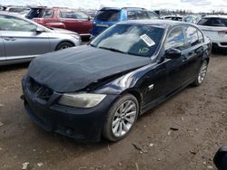 Salvage cars for sale at Elgin, IL auction: 2011 BMW 328 XI Sulev