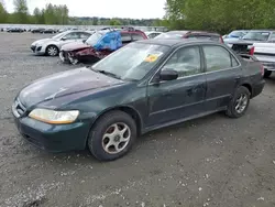 Vehiculos salvage en venta de Copart Arlington, WA: 2001 Honda Accord Value