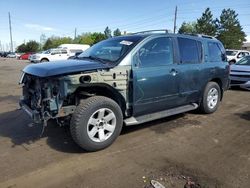 Salvage cars for sale from Copart Denver, CO: 2004 Nissan Armada SE