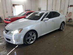 Salvage cars for sale from Copart Madisonville, TN: 2009 Lexus IS 250