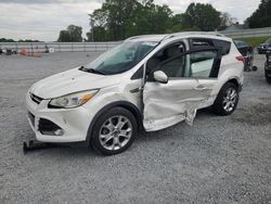 Salvage cars for sale from Copart Gastonia, NC: 2016 Ford Escape Titanium