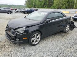 Salvage cars for sale at Concord, NC auction: 2012 Volkswagen EOS LUX