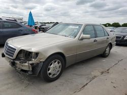 Salvage cars for sale at Grand Prairie, TX auction: 1993 Mercedes-Benz 400 SEL