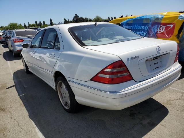 2001 Mercedes-Benz S 500