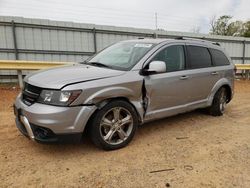 Salvage cars for sale at Chatham, VA auction: 2017 Dodge Journey Crossroad