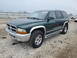 Dodge Vehiculos salvage en venta: 2002 Dodge Durango SLT Plus