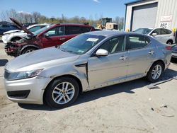 KIA Optima LX salvage cars for sale: 2011 KIA Optima LX