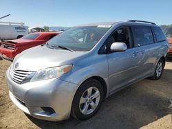 Toyota Sienna LE salvage cars for sale: 2015 Toyota Sienna LE