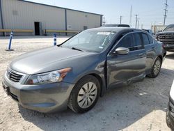 Salvage cars for sale from Copart Haslet, TX: 2009 Honda Accord LX