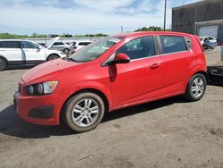 Chevrolet salvage cars for sale: 2015 Chevrolet Sonic LT