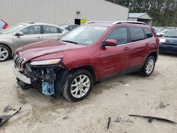 Salvage cars for sale at Seaford, DE auction: 2016 Jeep Cherokee Latitude