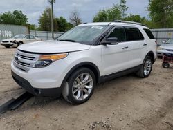 Salvage cars for sale from Copart Midway, FL: 2014 Ford Explorer XLT