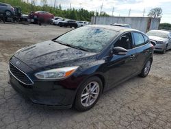 Vehiculos salvage en venta de Copart Cahokia Heights, IL: 2016 Ford Focus SE