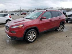 Jeep salvage cars for sale: 2015 Jeep Cherokee Limited