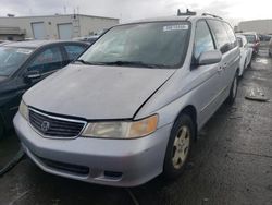 Honda Odyssey EX salvage cars for sale: 2001 Honda Odyssey EX