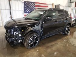 Salvage cars for sale at Avon, MN auction: 2023 Chevrolet Trailblazer RS