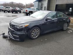 Salvage cars for sale from Copart East Granby, CT: 2019 KIA Optima EX