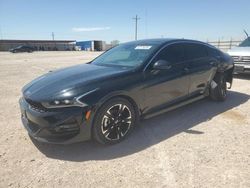 Salvage cars for sale at Andrews, TX auction: 2021 KIA K5 GT Line