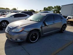 Salvage cars for sale from Copart Sacramento, CA: 2013 Chrysler 200 LX