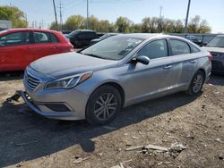 Salvage cars for sale at Columbus, OH auction: 2017 Hyundai Sonata SE
