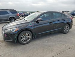 Salvage cars for sale from Copart Grand Prairie, TX: 2018 Hyundai Elantra SEL