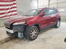 Salvage cars for sale at Columbia, MO auction: 2016 Jeep Cherokee Latitude