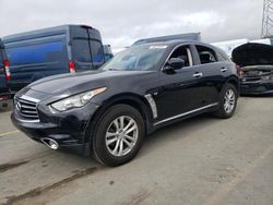 Salvage cars for sale at Hayward, CA auction: 2016 Infiniti QX70