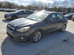 Salvage cars for sale at North Billerica, MA auction: 2012 Subaru Impreza Limited