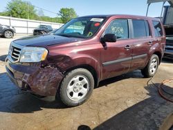 Salvage cars for sale from Copart Lebanon, TN: 2015 Honda Pilot LX