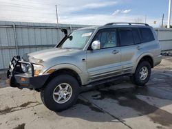 Salvage cars for sale at Littleton, CO auction: 2001 Mitsubishi Montero Limited