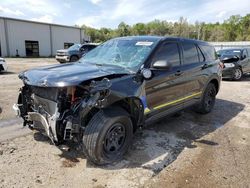 Salvage cars for sale at Grenada, MS auction: 2022 Ford Explorer Police Interceptor