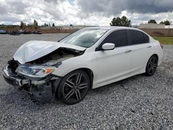 Honda salvage cars for sale: 2017 Honda Accord Sport