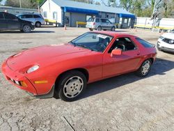 Salvage cars for sale at Wichita, KS auction: 1985 Porsche 928 S