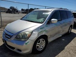 Honda salvage cars for sale: 2006 Honda Odyssey EXL