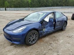 Salvage cars for sale at Gainesville, GA auction: 2022 Tesla Model 3