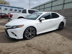 Salvage cars for sale from Copart Albuquerque, NM: 2020 Toyota Camry SE