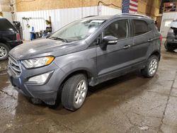 Salvage cars for sale at Anchorage, AK auction: 2019 Ford Ecosport SE