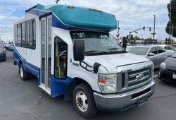Salvage cars for sale from Copart Sacramento, CA: 2015 Ford Econoline E450 Super Duty Cutaway Van
