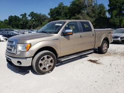 Salvage cars for sale from Copart Ocala, FL: 2012 Ford F150 Supercrew