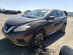 Salvage cars for sale from Copart Earlington, KY: 2016 Nissan Murano S