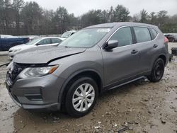 Salvage cars for sale from Copart Mendon, MA: 2017 Nissan Rogue S