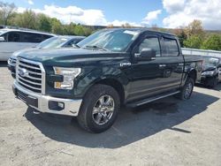 Salvage cars for sale at Grantville, PA auction: 2016 Ford F150 Supercrew