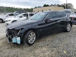 Salvage cars for sale from Copart Ellenwood, GA: 2015 Infiniti Q50 Base