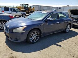 Vehiculos salvage en venta de Copart Vallejo, CA: 2010 Nissan Maxima S