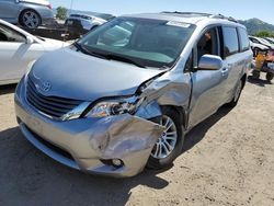 Salvage cars for sale from Copart San Martin, CA: 2013 Toyota Sienna XLE