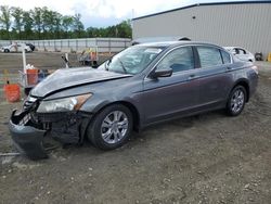 Salvage cars for sale at Spartanburg, SC auction: 2011 Honda Accord LXP